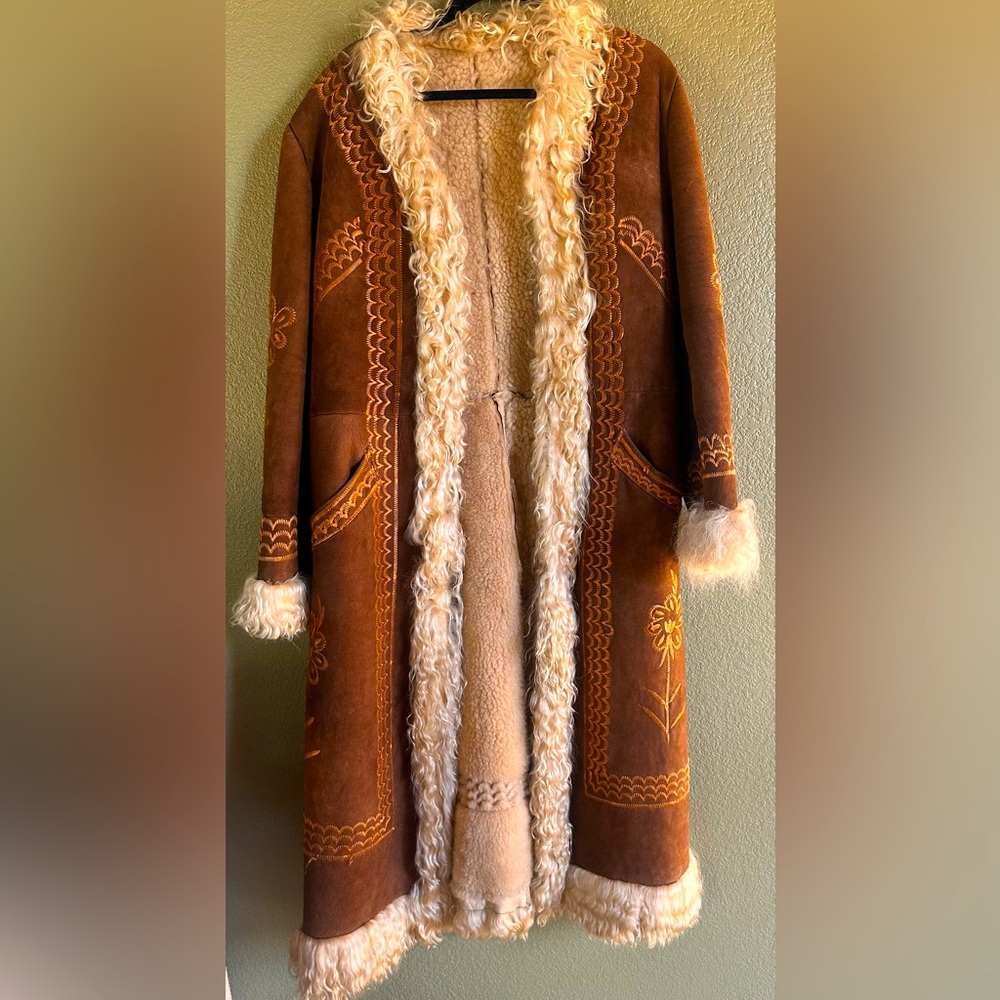 Vintage Penny Lane jacket! Handmade with sheep skin. In great condition.